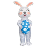 Cute Inflatable Rabbit Costume Easter Bunny Fancy Party Halloween Suit Adult