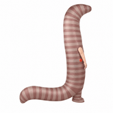 Inflatable Worm Costume Adult Funny Halloween Cosplay Party Suit | Unique Design