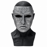 King Baldwin IV Mask – Medieval Silver Venetian Style Face Mask for Halloween Costume