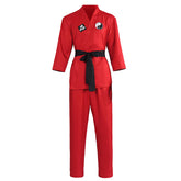 Red Karate Costume – Classic Martial Arts Uniform Men Suit
