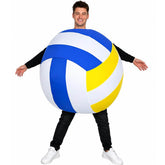 2026 World Cup Inflatable Volleyball Costume Inflatable Colorful Soccer Balls Costume