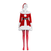 Tusary Martha May Whovier Costume Adult Women Christmas Santa Costume