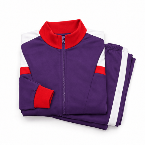 Aunt Gladys Costume Women Purple 80s 90s Hip Hop Outfit