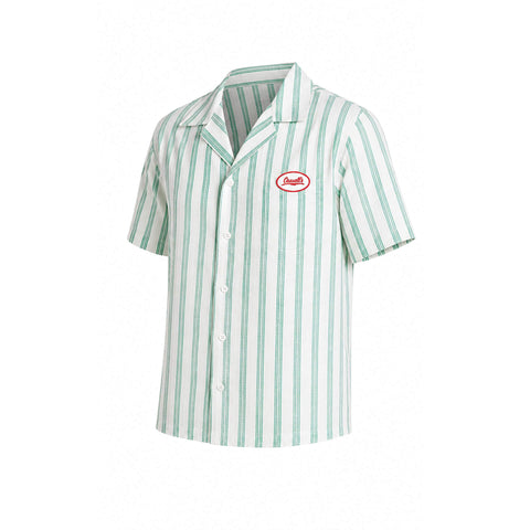Bear Bailey Obsession Costume Green Striped Work Shirt