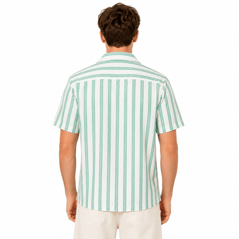 Bear Bailey Obsession Costume Green Striped Work Shirt