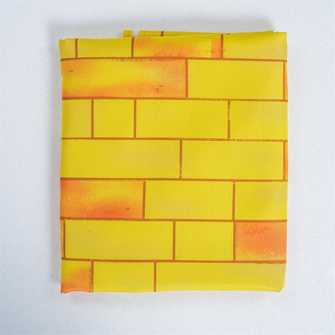 Adult Brick Road Yellow Hooded Cloak Lightweight Witch Robe Halloween Party Costume