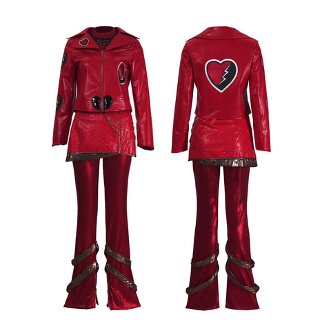 Descendants Wicked Wonderland Red Costume Halloween Party Outfit