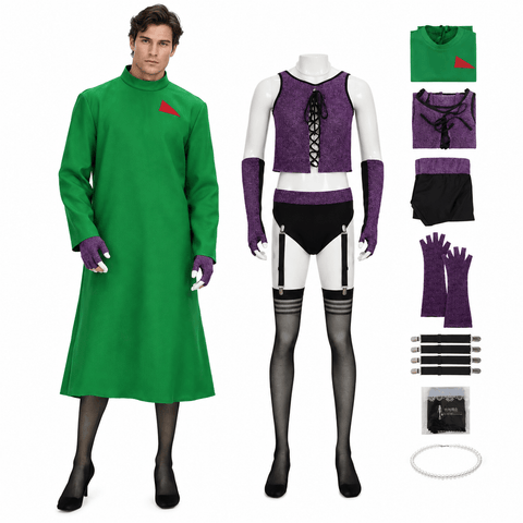 Dr.Frank-N-Furter Costume Rocky Horror Halloween Cosplay Suit