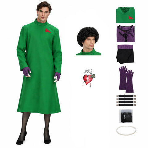 Dr.Frank-N-Furter Costume Rocky Horror Halloween Cosplay Suit