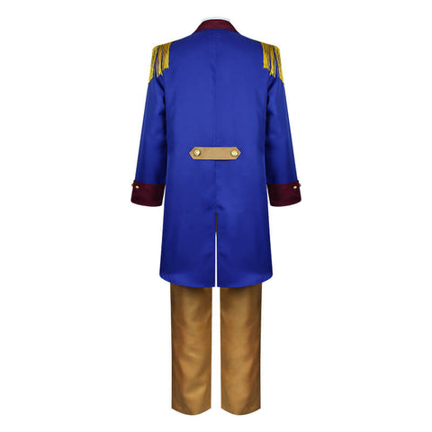 Founding Father Costume for Men 7Pcs George Washington Outfit Colonial Group Halloween Party Suit