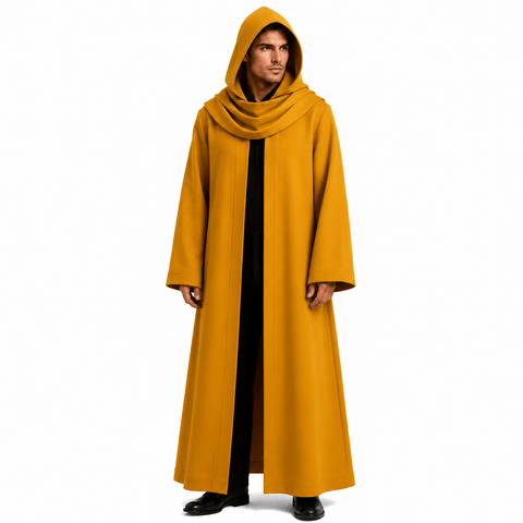 Hastur Hooded Cloak King in Yellow Costume Halloween Cosplay Outfit