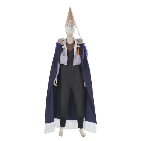 Witch Hat Atelier Iguin Costume Wizard Halloween Cosplay Party Suit