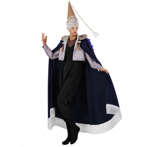 Witch Hat Atelier Iguin Costume Wizard Halloween Cosplay Party Suit