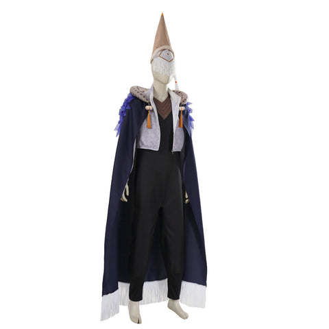 Witch Hat Atelier Iguin Costume Wizard Halloween Cosplay Party Suit