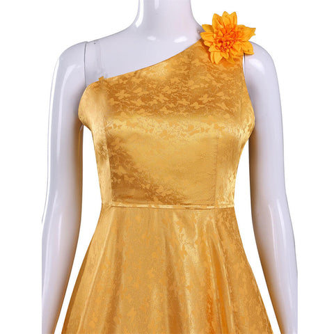 Women Judy Hopps Yellow Dress Judy Halloween Costume Tusary