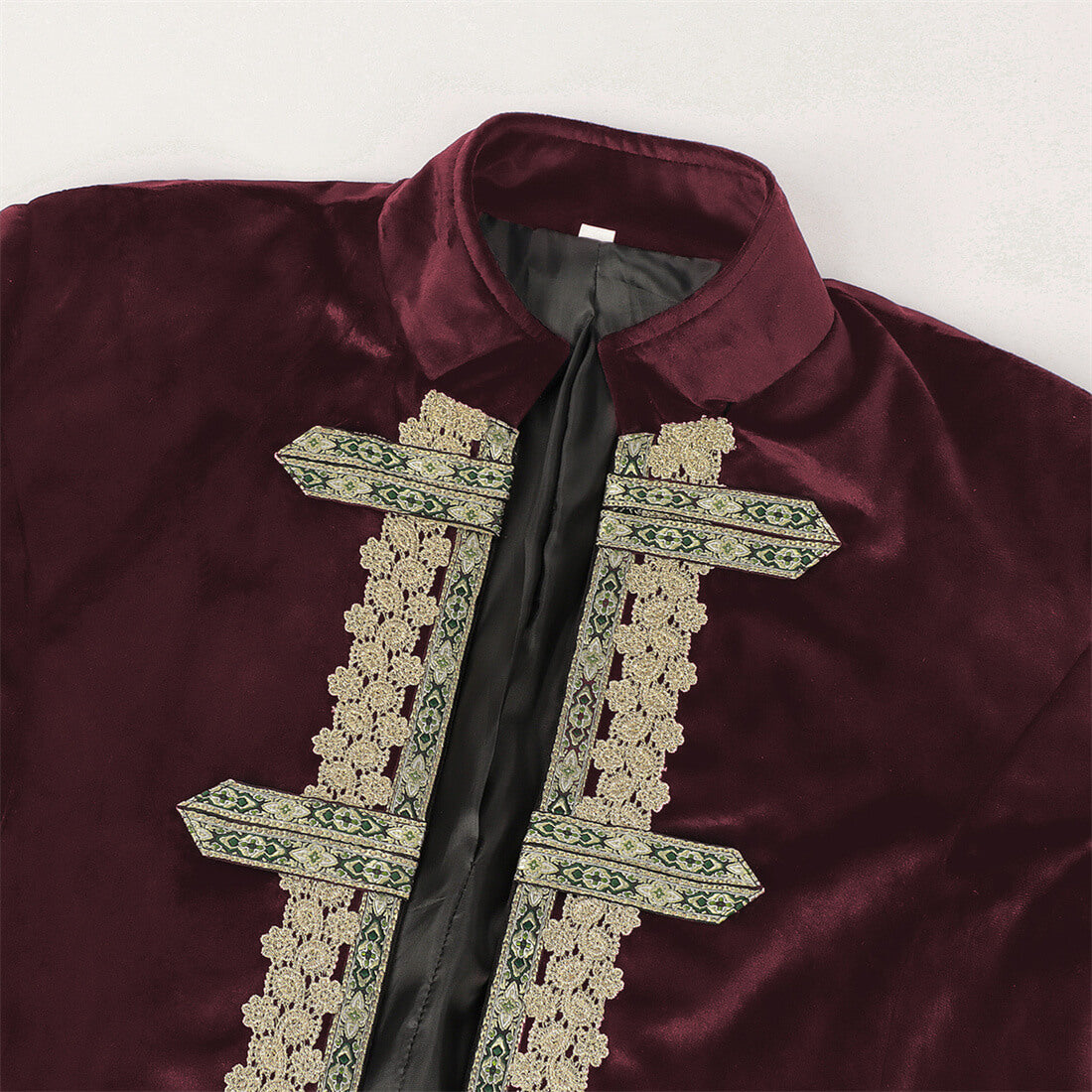Men Steampunk Vintage Tailcoat Gothic Victorian Frock Coat Jacket