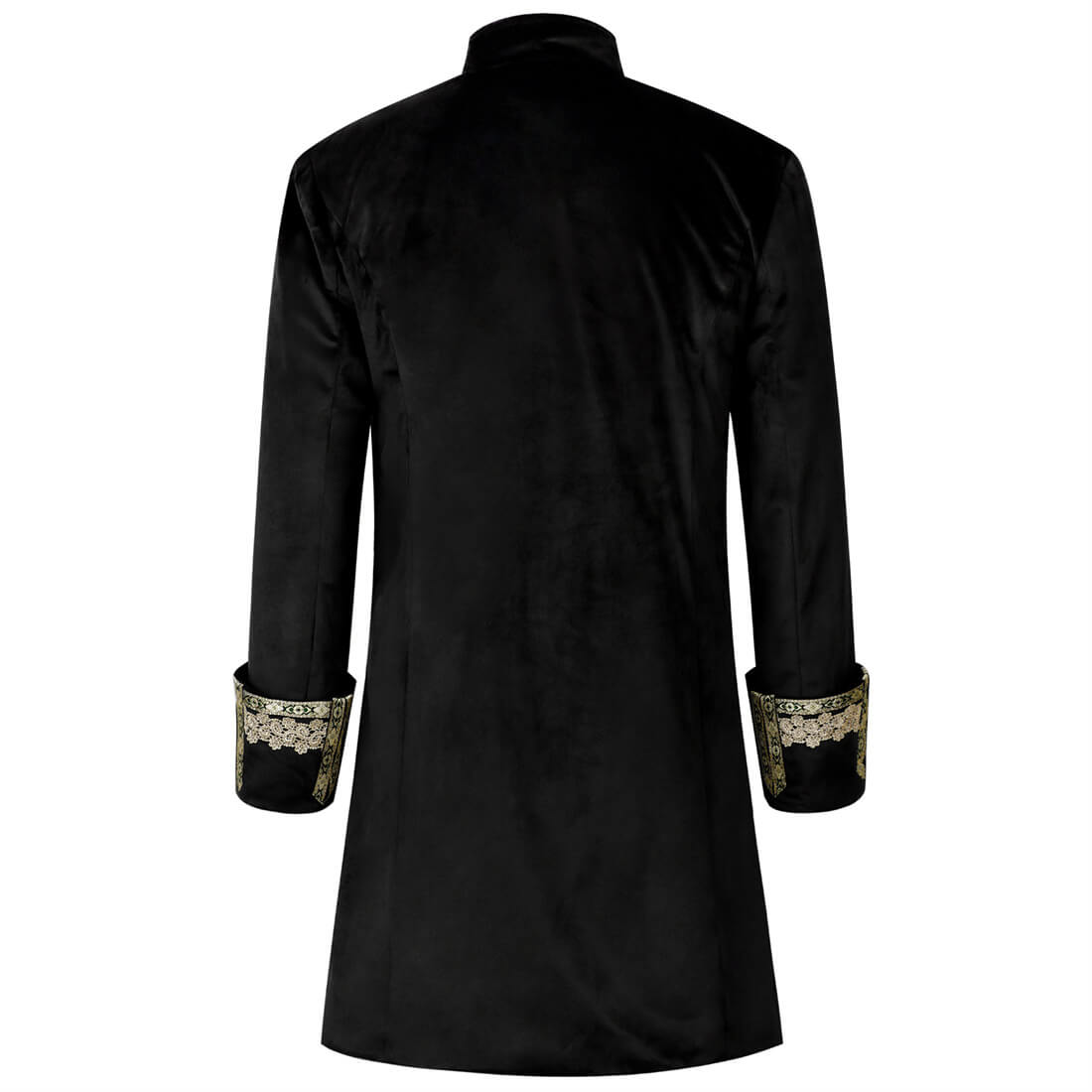 Men Steampunk Vintage Tailcoat Gothic Victorian Frock Coat Jacket