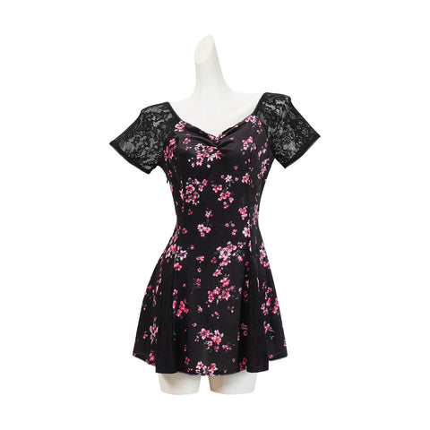 Nikki Obsession Costume Black Dress Halloween Scary Outfit Top Level