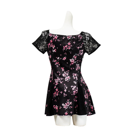 Nikki Obsession Costume Black Dress Halloween Scary Outfit Top Level
