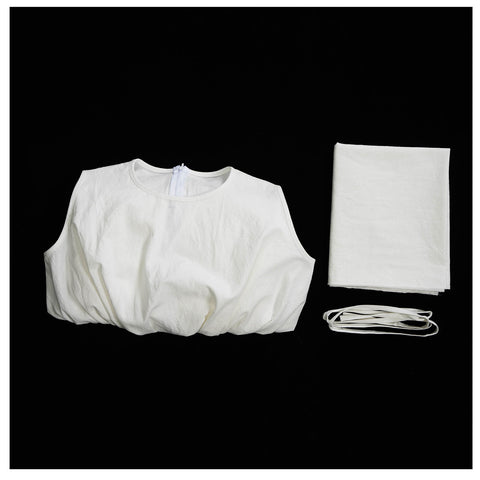 2026 Odyssey Athena Costume White Goddess Greek Outfit Halloween Party Suit