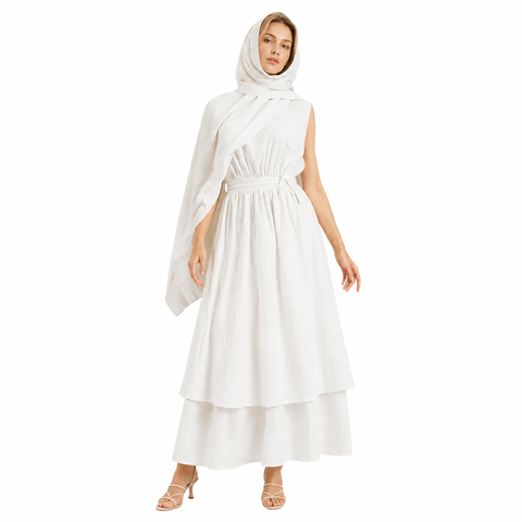 2026 Odyssey Athena Costume White Goddess Greek Outfit Halloween Party Suit