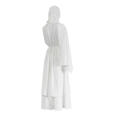 2026 Odyssey Athena Costume White Goddess Greek Outfit Halloween Party Suit