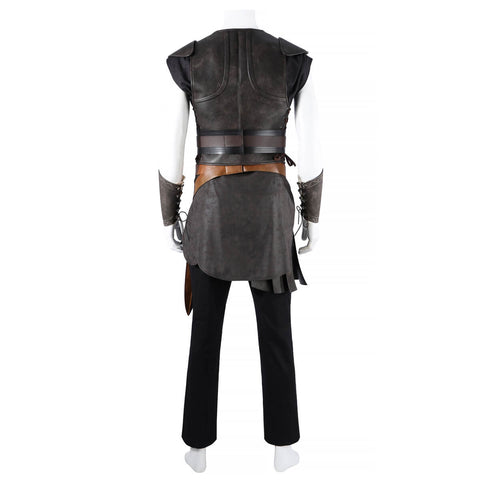 Odyssey Warrior Costume Greek Gladiator Armor Cosplay Outfit Halloween Suit Top Level
