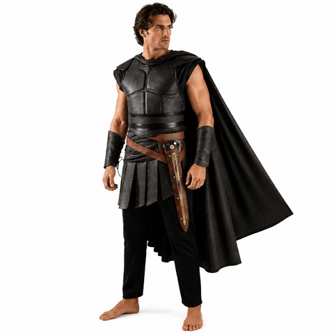 Odyssey Warrior Costume Greek Gladiator Armor Cosplay Outfit Halloween Suit Top Level