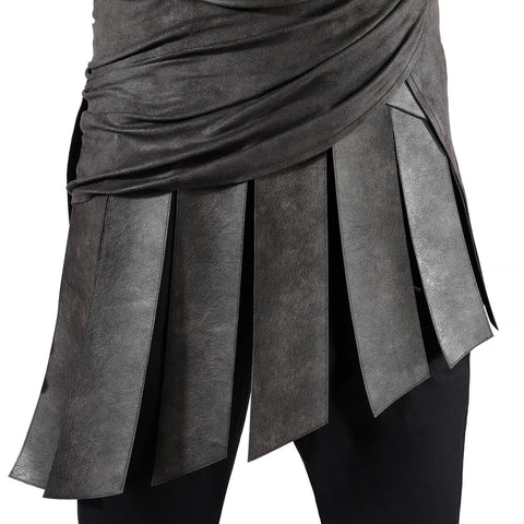 Odyssey Warrior Costume Greek Gladiator Armor Cosplay Outfit Halloween Suit Top Level