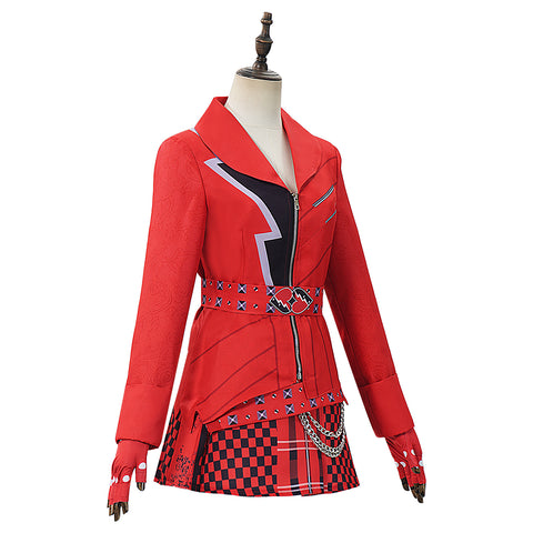 Red Descendant 5 Costume Wicked Wonderland Princess Halloween Outfit