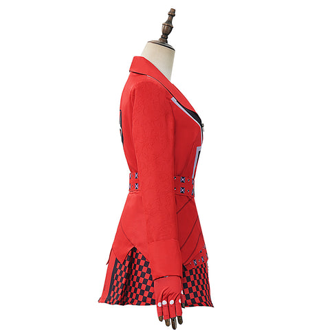 Red Descendant 5 Costume Wicked Wonderland Princess Halloween Outfit