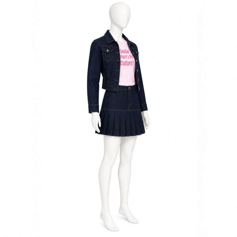 White Chicks Costume Karen Denim Halloween Party Cosplay Outfit