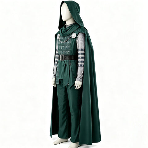 Dr Doom Costume Classic Dr. Doom Halloween Cosplay Suit
