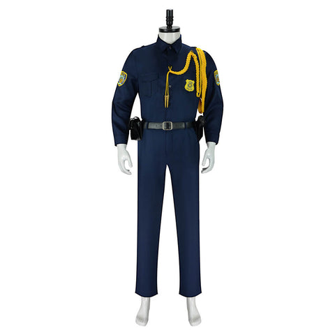 Fox Nick Police Officer Costume Nick Uniform Halloween Cosplay Outfit