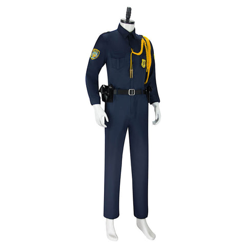 Fox Nick Police Officer Costume Nick Uniform Halloween Cosplay Outfit