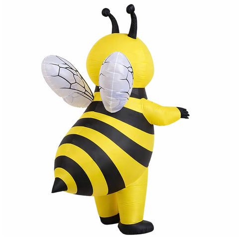 Inflatable Bee Costume Funny Blow Up Halloween Party Suit Adult