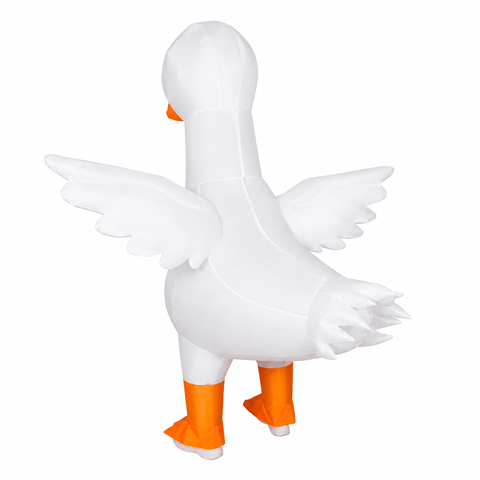 Inflatable Goose Costume Funny Halloween Goose Cosplay Suit