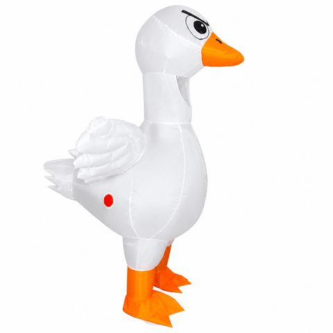 Inflatable Goose Costume Funny Halloween Goose Cosplay Suit
