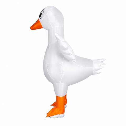 Inflatable Goose Costume Funny Halloween Goose Cosplay Suit