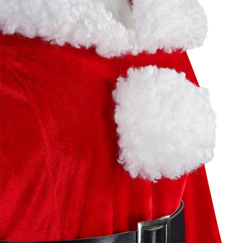 Tusary Martha May Whovier Costume Adult Women Christmas Santa Costume