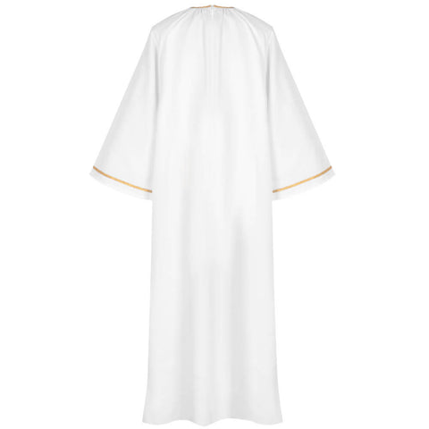 Men Angle Costume 4Pcs Church Pastor Uniform Halos Robe Angel Wings and Hairband