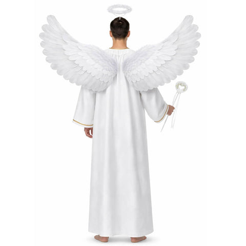 Men Angle Costume Church Pastor Uniform Halos Robe Angel Uniform